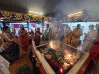 Sharadiya Navaratri Utsava 2025 - Day 9 at Karla (30 Sep 2025) Smt Sanjana Hervatte Bantwal and Shri Soham Honnavar
